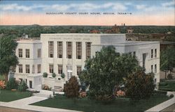 Guadalupe County Courthouse Postcard