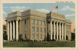 Mercer County Courthouse Celina, OH Postcard Postcard Postcard