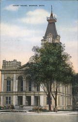 Monroe County Courthouse Postcard