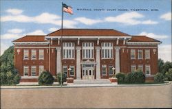 Walthall County Courthouse Tylertown, MS Postcard Postcard Postcard