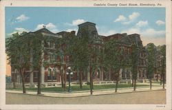 Cambrua County Courthouse Ebensburg, PA Postcard Postcard Postcard