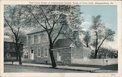 Cumberland Co Courthouse Shippensburg, PA Postcard Postcard Postcard