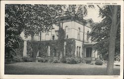 Alonga Courthouse Postcard