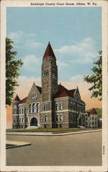 Randolph County CourtHouse Elkins, WV Postcard Postcard Postcard