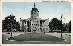 Acadia Parish Courthouse Postcard