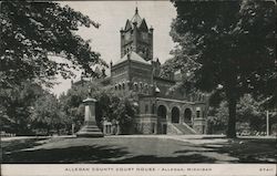 Allegan County Courthouse Postcard