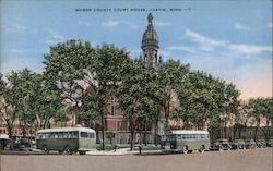 Mower County Courthouse Postcard