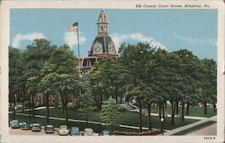 Elk County Courthouse Postcard