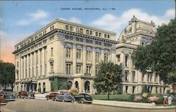 Winnebago County Courthouse Postcard