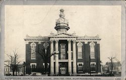 Rutherford County Courthouse Erected 1859 Murfreesboro, TN Postcard Postcard Postcard