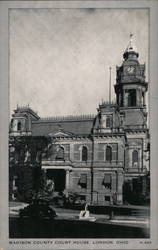 Madison County Courthouse Postcard