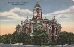 Madison County Courthouse Anderson, IN Postcard Postcard Postcard