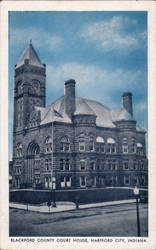 Blackford County Courthouse Postcard