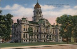 Kosciusko County Courthouse Postcard