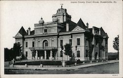 Logan County Courthouse Postcard