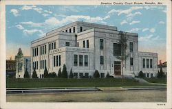 Newton County Courthouse Postcard