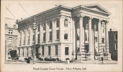 Floyd County Courthouse Postcard