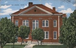 Courthouse in Big Spring Postcard