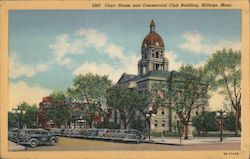 Yellowstone County Courthouse Postcard