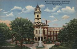 Union County Court House Monroe, NC Postcard Postcard Postcard