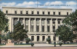 Wake County Courthouse Postcard