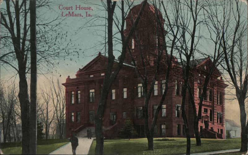 Courthouse, LeMars, Ia. Le Mars Iowa