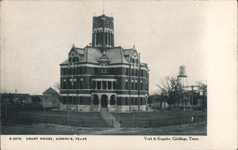 Courthouse Giddings Texas