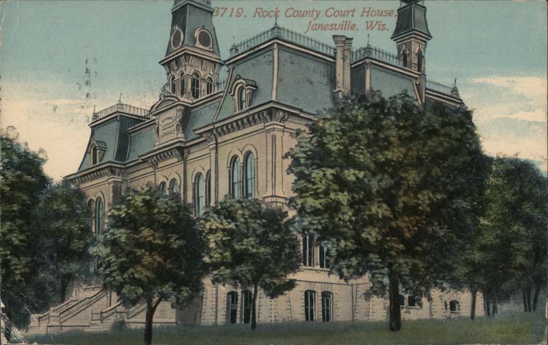 Rock County Courthouse Janesville Wisconsin
