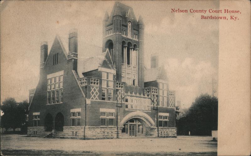 Nelson County Courthouse Bardstown Kentucky