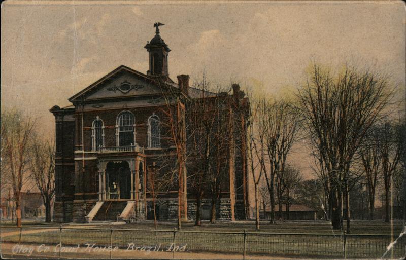 Clay County Courthouse Brazil Indiana