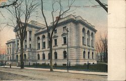 Courthouse. Lowell, Mass. Massachusetts Postcard Postcard Postcard