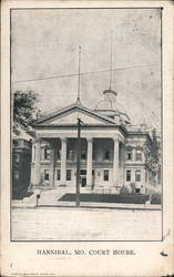 HANNIBAL, MO. Courthouse. Postcard