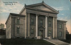 County Courthouse Corning, NY Postcard Postcard Postcard
