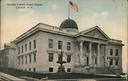 Greene County Courthouse Postcard