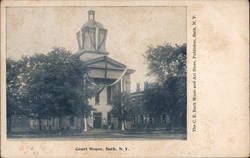 Steuben County Courthouse Postcard