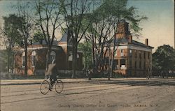 County Clerks Office and Courthouse Batavia, NY Postcard Postcard Postcard