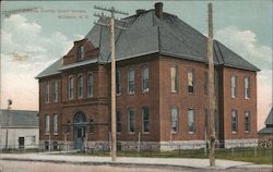 Williams County Courthouse Postcard