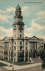 Courthouse, Marietta, Ohio Postcard Postcard Postcard