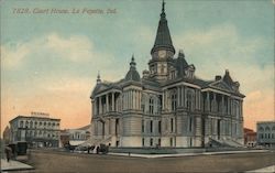 Courthouse Lafayette, IN Postcard Postcard Postcard