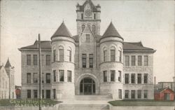 Courthouse Mason City Ia Postcard
