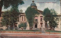 Courthouse, Portland, Oregon Postcard