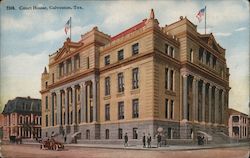 Galveston County Courthouse Postcard