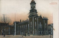 Courthouse, Williamsport, Pa. Pennsylvania Postcard Postcard Postcard