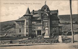 Garfield County Courthouse Pomeroy, WA Postcard Postcard Postcard