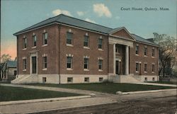 Courthouse, Quincy, Mass. Postcard