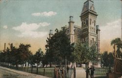 Miami County Courthouse Postcard