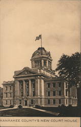 Kankakee County's New Courthouse Illinois Postcard Postcard Postcard