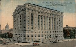 New Fulton County Courthouse Atlanta, GA Postcard Postcard Postcard