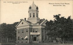Monroe County Courthouse Postcard