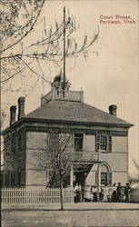 Iron County Courthouse Postcard